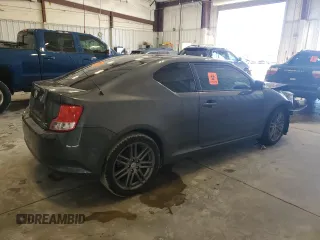 2013 Scion tC with VIN JTKJF5C76D3060385, listed as a Copart auction lot 50183935 with 186,886 mi miles and Salvage Title. Bid and sale history available at carsss.com. Image 3.