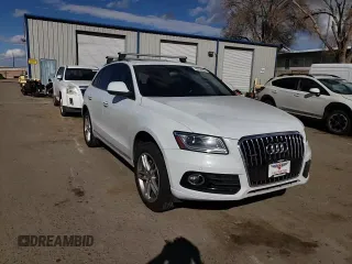 2015 Audi Q5 Premium Plus with VIN WA1LFAFP5FA053621, listed as a Copart auction lot 45708805 with 81,099 mi miles and Salvage Title. Bid and sale history available at carsss.com. Image 12.