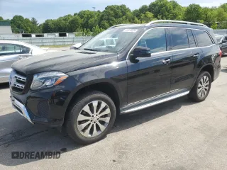 2017 Mercedes-Benz GLS 450 with VIN 4JGDF6EE6HA810516, listed as a Copart auction lot 57375224 with 63,440 mi miles and Salvage Title. Bid and sale history available at DreamBid. Image 1.