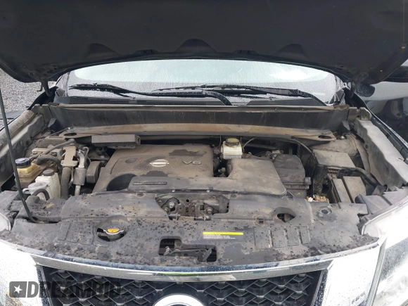 2015 Nissan Pathfinder SV with VIN 5N1AR2MN8FC706485, listed as a IAAI auction lot 40790335 with 123,342 mi miles. Bid and sale history available at carsss.com. Image 10.