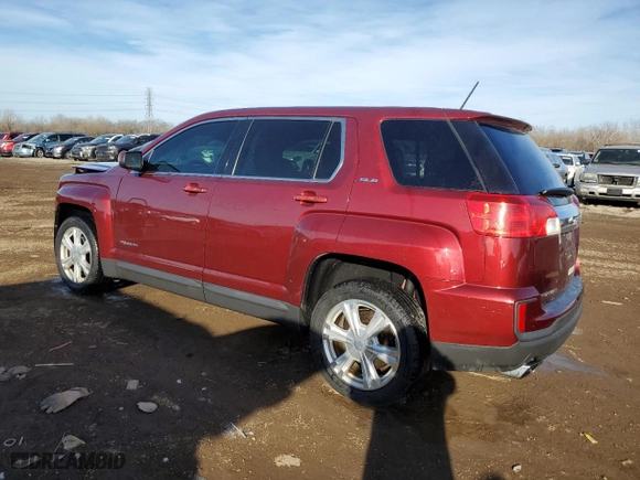 2017 GMC Terrain SLE with VIN 2GKALMEK5H6116024, listed as a Copart auction lot 48701935 with NaN miles and Salvage Title. Bid and sale history available at carsss.com. Image 2.