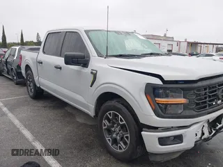 2024 Ford F-150 STX with VIN 1FTEW2KP7RFA29709, listed as a IAAI auction lot 41915128 with 5,883 mi miles and . Bid and sale history available at carsss.com. Image 13.