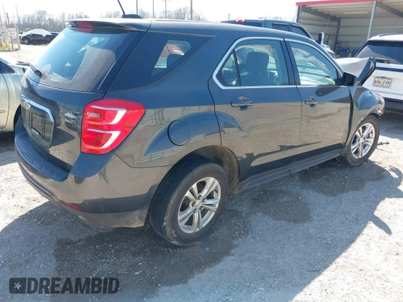 2017 Chevrolet Equinox LS z VIN 2GNALBEK5H1540999, wystawiony jako IAAI lot #41771873 z przebiegiem 101 494 mil mil oraz . Historia ofert i sprzedaży dostępna na DreamBid. Obrazek 4.