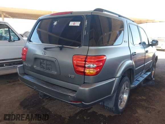 2003 Toyota Sequoia SR5 with VIN 5TDZT34A13S149313, listed as a IAAI auction lot 41841538 with 210,440 mi miles. Bid and sale history available at carsss.com. Image 4.
