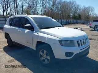 2014 Jeep Compass Altitude with VIN 1C4NJCBAXED594798, listed as a IAAI auction lot 41820101 with 234,533 mi miles. Bid and sale history available at carsss.com. Image 1.