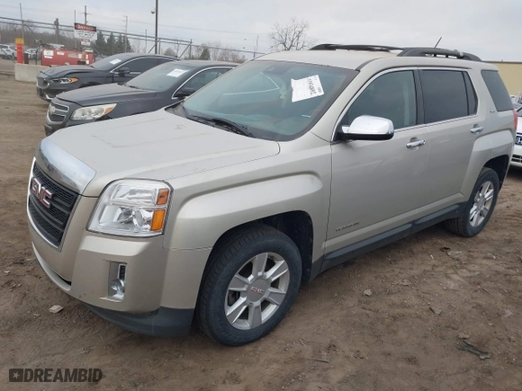 2013 GMC Terrain SLE with VIN 2GKALSEK0D6335343, listed as a IAAI auction lot 41834892 with 129,309 mi miles. Bid and sale history available at carsss.com. Image 2.