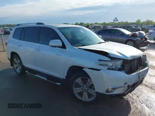 2012 Toyota Highlander Limited with VIN 5TDYK3EH4CS055758, listed as a IAAI auction lot 42087650 with 108,221 mi miles and . Bid and sale history available at DreamBid. Image 1.