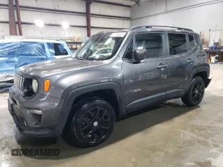 2020 Jeep Renegade Latitude with VIN ZACNJBBBXLPL21214, listed as a Copart auction lot 41685825 with 80,100 mi miles and Salvage Title. Bid and sale history available at carsss.com. Image 1.