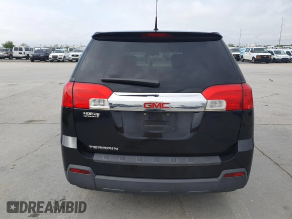 2013 GMC Terrain SLE with VIN 2GKALMEK8D6108574, listed as a Copart auction lot 51376525 with 185,088 mi miles and Salvage Title. Bid and sale history available at carsss.com. Image 6.