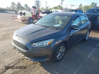 2015 Ford Focus SE with VIN 1FADP3K26FL317419, listed as a IAAI auction lot 41805282 with Not Provided miles and . Bid and sale history available at carsss.com. Image 2.