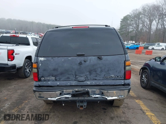 2004 Chevrolet Tahoe LT with VIN 1GNEC13Z24J330050, listed as a IAAI auction lot 41802659 with 278,497 mi miles and . Bid and sale history available at DreamBid. Image 16.