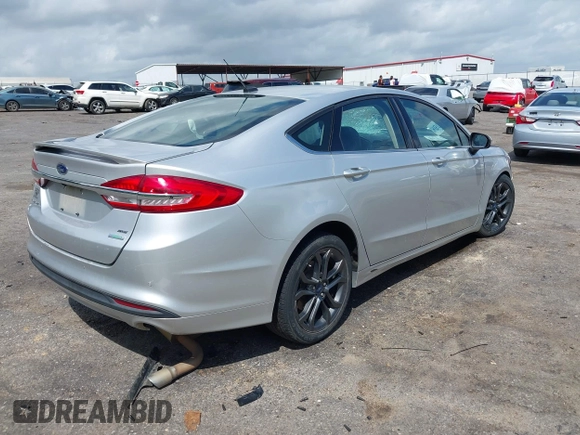 2018 Ford Fusion SE with VIN 3FA6P0HD2JR276250, listed as a IAAI auction lot 41954803 with 1 mi miles. Bid and sale history available at carsss.com. Image 4.