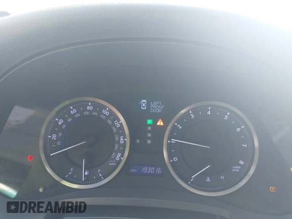 2012 Lexus IS 350 с VIN JTHBE5C28C5029157, выставлен на аукционе IAAI как лот 42134502 с пробегом 193 016 миль миль и . История ставок и продаж доступна на DreamBid. Изображение 7.