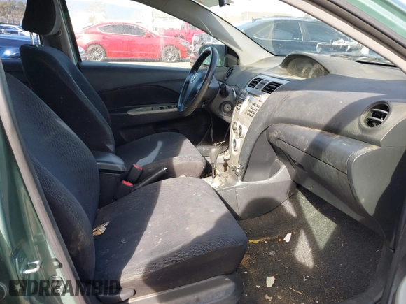 2008 Toyota Yaris with VIN JTDBT923281199585, listed as a IAAI auction lot 41404076 with 207,142 mi miles. Bid and sale history available at carsss.com. Image 5.