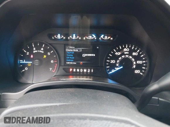 2017 Ford F-150 XL with VIN 1FTEW1CP1HKD80209, listed as a IAAI auction lot 40757059 with 106,102 mi miles and . Bid and sale history available at DreamBid. Image 7.