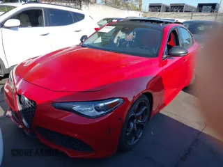 2019 Alfa Romeo Giulia Ti Sport with VIN ZARFAMBN0K7606969, listed as a IAAI auction lot 41962828 with 46,544 mi miles and . Bid and sale history available at DreamBid. Image 20.