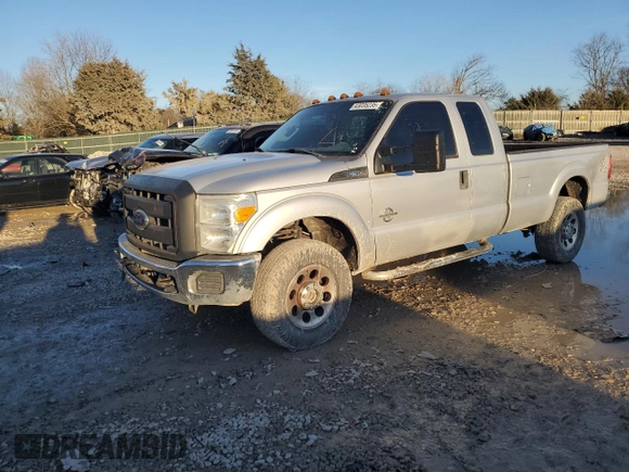 2014 Ford F-350 XL with VIN 1FT8X3BT7EEA61279, listed as a Copart auction lot 43035235 with 258,391 mi miles and Clean title. Bid and sale history available at DreamBid. Image 1.