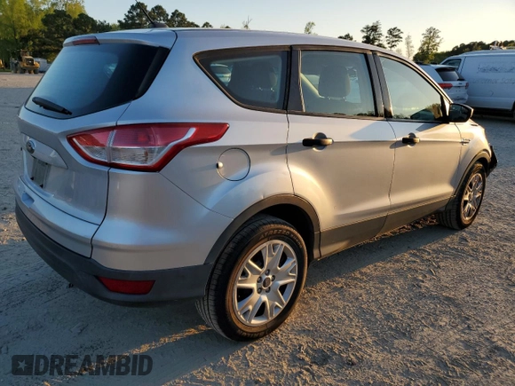 2014 Ford Escape S with VIN 1FMCU0F77EUB23893, listed as a Copart auction lot 52573985 with 101,383 mi miles and Salvage Title. Bid and sale history available at carsss.com. Image 3.