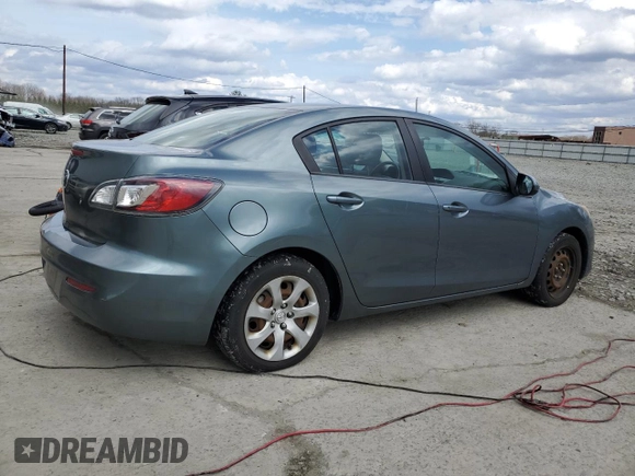 2013 Mazda 3 i SV with VIN JM1BL1TG4D1703874, listed as a Copart auction lot 51296335 with 120,530 mi miles and Clean Title. Bid and sale history available at DreamBid. Image 3.