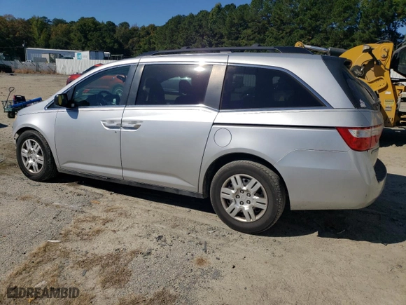 2011 Honda Odyssey LX with VIN 5FNRL5H29BB069775, listed as a Copart auction lot 75111944 with 169,225 mi miles and Salvage Title. Bid and sale history available at carsss.com. Image 2.