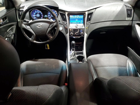 2012 Hyundai Sonata 2.0T SE with VIN 5NPEC4AB3CH398090, listed as a Copart auction lot 44325055 with 216,840 mi miles and Salvage Title. Bid and sale history available at carsss.com. Image 8.