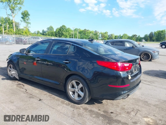 2014 Kia Optima LX z VIN 5XXGM4A76EG301383, wystawiony jako IAAI lot #42180600 z przebiegiem 97 132 mil mil oraz . Historia ofert i sprzedaży dostępna na DreamBid. Obrazek 3.