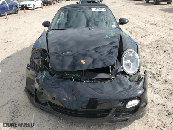 2012 Porsche 911 Turbo S with VIN WP0CD2A92CS773359, listed as a Copart auction lot 84509674 with 18,655 mi miles and Salvage Title. Bid and sale history available at carsss.com. Image 5.
