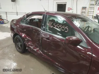 2011 Ford Fusion SE with VIN 3FAHP0HA0BR100216, listed as a IAAI auction lot 41655555 with 55,002 mi miles. Bid and sale history available at carsss.com. Image 6.