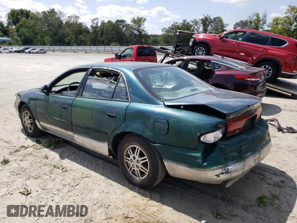 1999 Buick Regal LS with VIN 2G4WB52K8X1505097, listed as a Copart auction lot 68394974 with 123,158 mi miles and Salvage Title. Bid and sale history available at carsss.com. Image 2.