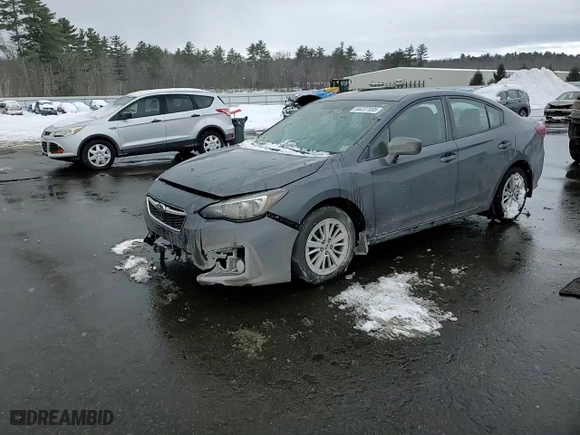 2017 Subaru Impreza Premium with VIN 4S3GKAB68H3605801, listed as a Copart auction lot 44227095 with 77,817 mi miles and Salvage Title. Bid and sale history available at carsss.com. Image 10.