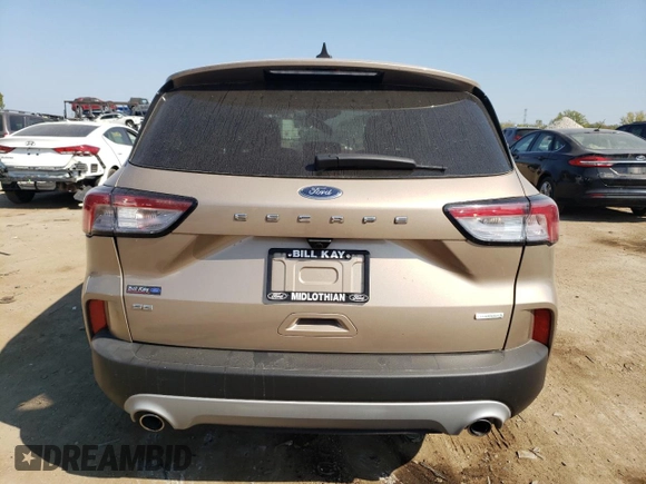 2020 Ford Escape SE z VIN 1FMCU0G65LUB59746, wystawiony jako Copart lot #71651254 z przebiegiem 1 782 mil mil oraz Szkoda całkowita • Salvage title. Historia ofert i sprzedaży dostępna na DreamBid. Obrazek 6.