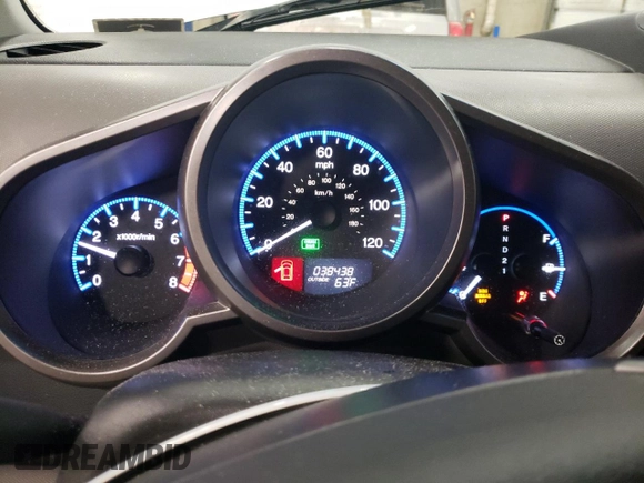 2010 Honda Element EX with VIN 5J6YH1H70AL005440, listed as a Copart auction lot 82518044 with 38,438 mi miles and Salvage Title. Bid and sale history available at DreamBid. Image 9.