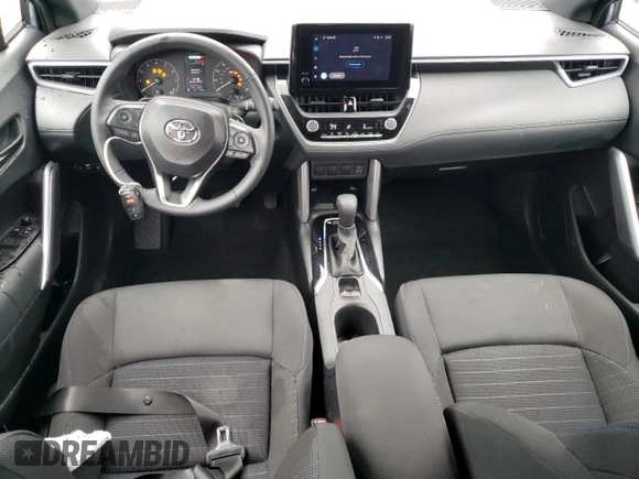 2024 Toyota Corolla Cross Hybrid S with VIN 7MUFBABG0RV022889, listed as a Copart auction lot 47537835 with 13,046 mi miles and Salvage title. Bid and sale history available at DreamBid. Image 8.