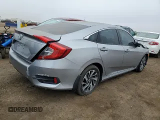 2016 Honda Civic Sedan EX with VIN 19XFC2F79GE029239, listed as a Copart auction lot 88802425 with 54,883 mi miles and Salvage Title. Bid and sale history available at carsss.com. Image 3.