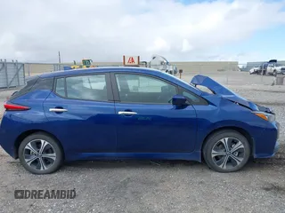 2022 Nissan LEAF SV Plus with VIN 1N4BZ1CV9NC562177, listed as a IAAI auction lot 41625927 with 32,103 mi miles and . Bid and sale history available at DreamBid. Image 13.