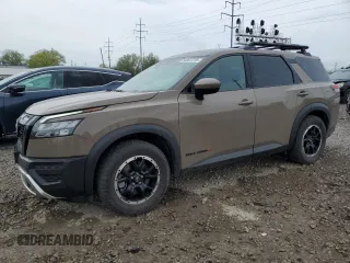 2023 Nissan Pathfinder Rock Creek with VIN 5N1DR3BD2PC251969, listed as a Copart auction lot 54381715 with 43,835 mi miles and Non repairable. Bid and sale history available at DreamBid. Image 1.