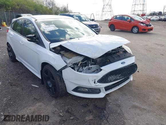 2017 Ford Focus ST with VIN 1FADP3L99HL310186, listed as a IAAI auction lot 41963368 with 93,769 mi miles and . Bid and sale history available at carsss.com. Image 6.