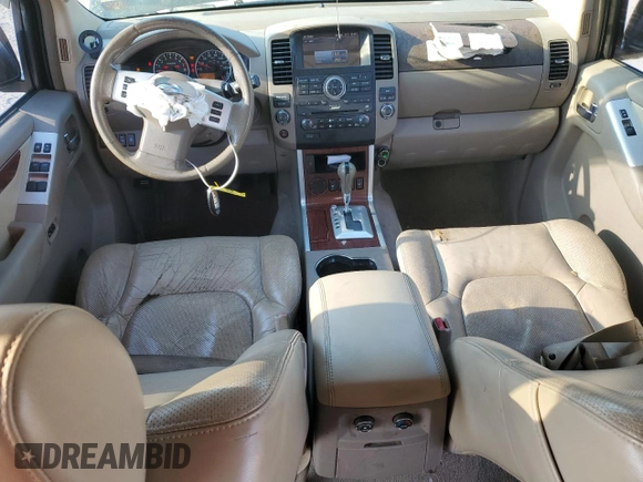 2009 Nissan Pathfinder LE with VIN 5N1AR18U49C603421, listed as a Copart auction lot 74876284 with 202,319 mi miles and Salvage Title. Bid and sale history available at carsss.com. Image 8.