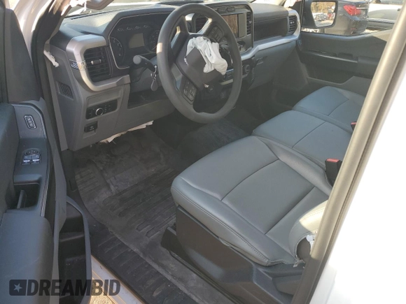 2023 Ford F-150 XL with VIN 1FTMF1CB7PKE34062, listed as a Copart auction lot 85287124 with Not Provided miles and Salvage Title. Bid and sale history available at carsss.com. Image 8.