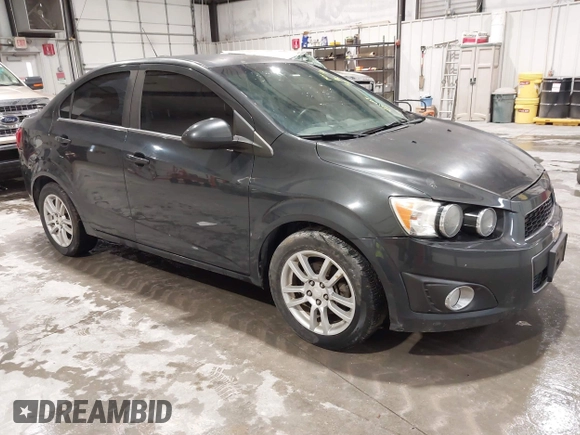2015 Chevrolet Sonic LT with VIN 1G1JC5SH0F4149529, listed as a IAAI auction lot 41958450 with 227,946 mi miles and . Bid and sale history available at DreamBid. Image 1.