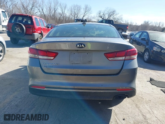 2017 Kia Optima LX with VIN 5XXGT4L30HG145178, listed as a IAAI auction lot 41773857 with 119,191 mi miles and . Bid and sale history available at DreamBid. Image 17.