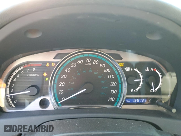 2011 Toyota Venza with VIN 4T3ZK3BB8BU041850, listed as a Copart auction lot 57143285 with 168,731 mi miles and Salvage title. Bid and sale history available at DreamBid. Image 9.