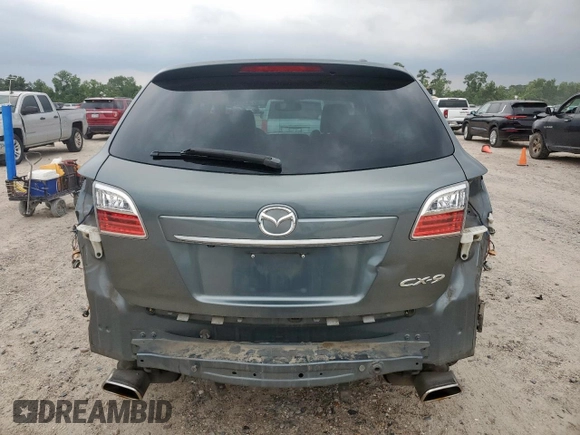 2011 Mazda CX-9 Grand Touring with VIN JM3TB2DA2B0317438, listed as a Copart auction lot 59502395 with 181,506 mi miles and Salvage title. Bid and sale history available at DreamBid. Image 6.