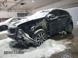 2019 Kia Sportage EX with VIN KNDPNCAC6K7518148, listed as a Copart auction lot 44252175 with 67,210 mi miles and Salvage Title. Bid and sale history available at carsss.com. Image 1.