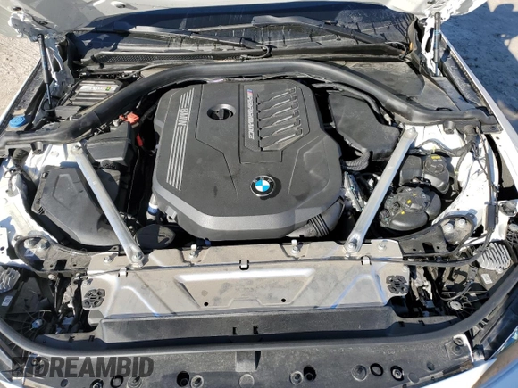 2023 BMW 4 Series M440i with VIN WBA53AT01PCL61211, listed as a Copart auction lot 83972064 with 12,489 mi miles and Salvage Title. Bid and sale history available at DreamBid. Image 11.