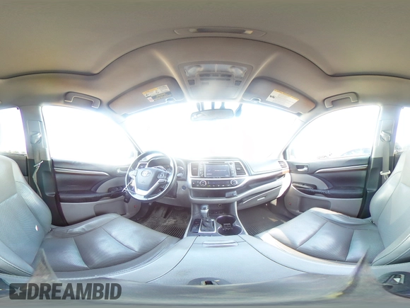 2016 Toyota Highlander Limited with VIN 5TDDCRFH1GS015446, listed as a Copart auction lot 60325195 with 273,836 mi miles and Salvage title. Bid and sale history available at DreamBid. Image 15.