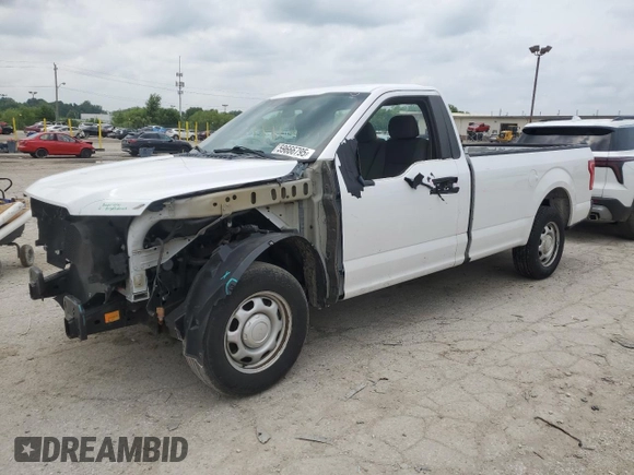 2017 Ford F-150 XL с VIN 1FTMF1C81HKE08921, выставлен на аукционе Copart как лот 59666795 с пробегом 163 567 миль миль и Списание • Salvage title. История ставок и продаж доступна на DreamBid. Изображение 1.