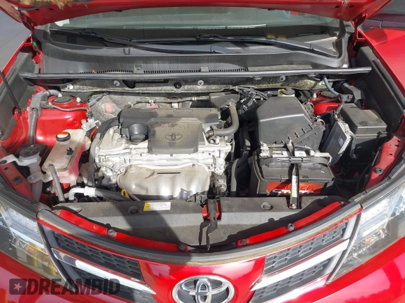 2015 Toyota RAV4 LE with VIN JTMBFREV7FJ034732, listed as a IAAI auction lot 42050858 with 45,749 mi miles. Bid and sale history available at carsss.com. Image 10.