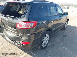 2012 Hyundai Santa Fe Limited with VIN 5XYZK4AG9CG149333, listed as a IAAI auction lot 41741722 with 116,601 mi miles. Bid and sale history available at carsss.com. Image 4.