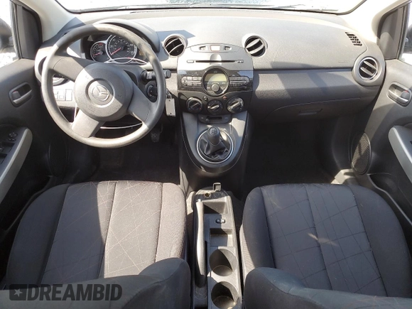 2012 Mazda 2 Sport with VIN JM1DE1KY8C0139339, listed as a Copart auction lot 54540565 with 63,380 mi miles and Salvage Title. Bid and sale history available at carsss.com. Image 8.